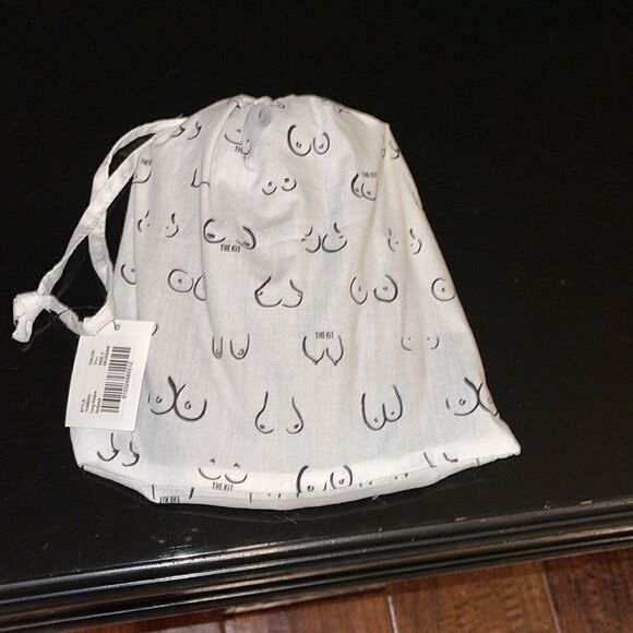 NWT The Kit Undergarments Long-sleeve Black Thong Bodysuit in dust bag Size 2 - Picture 10 of 10